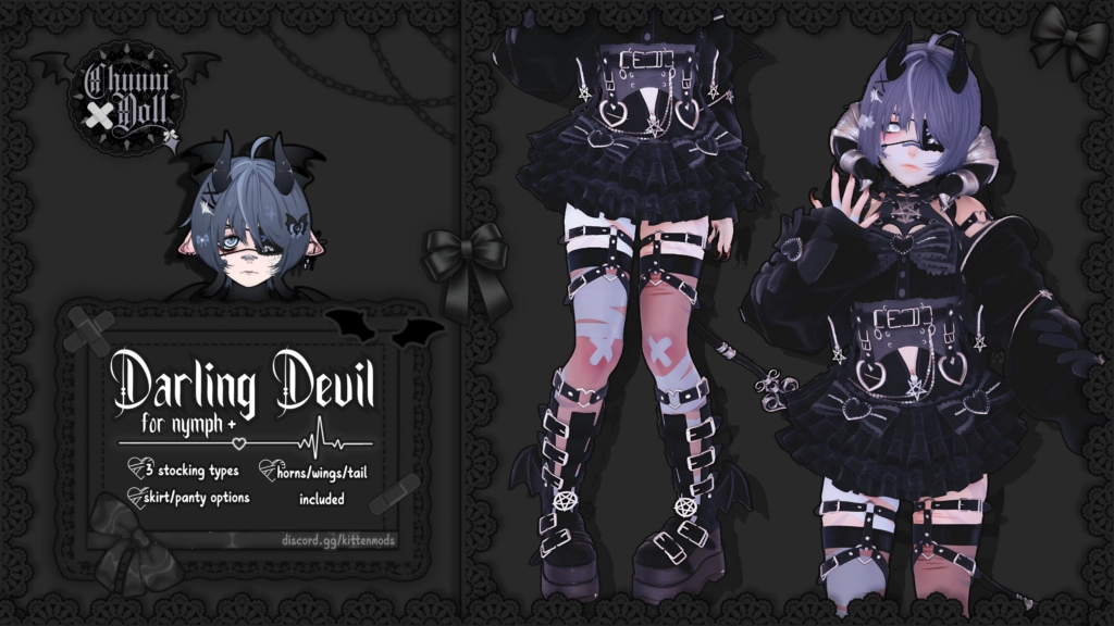 Darling Devil Set Nymph Kittens Kitten Mods