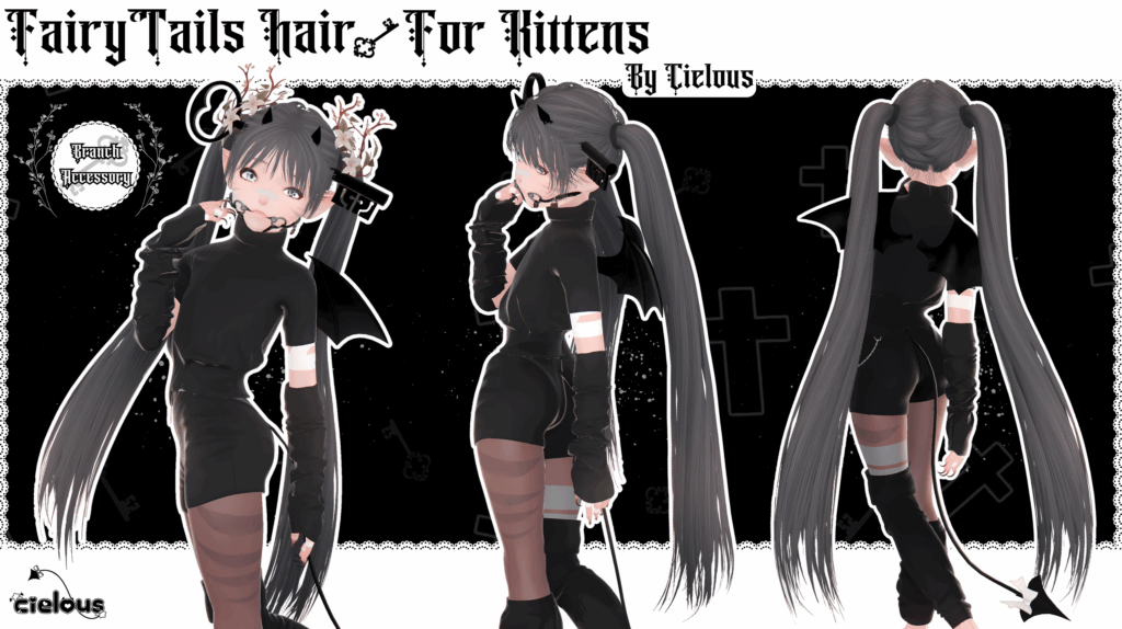「✦FairyTails Hair | For Kittens✦」