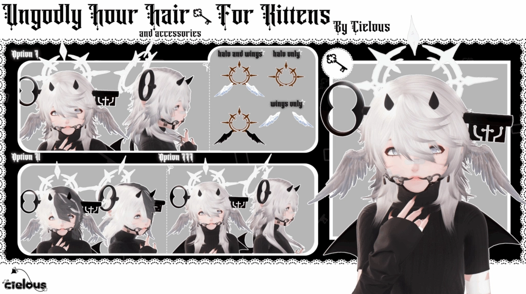 「✦Ungodly Hour Hair | For Kittens✦」