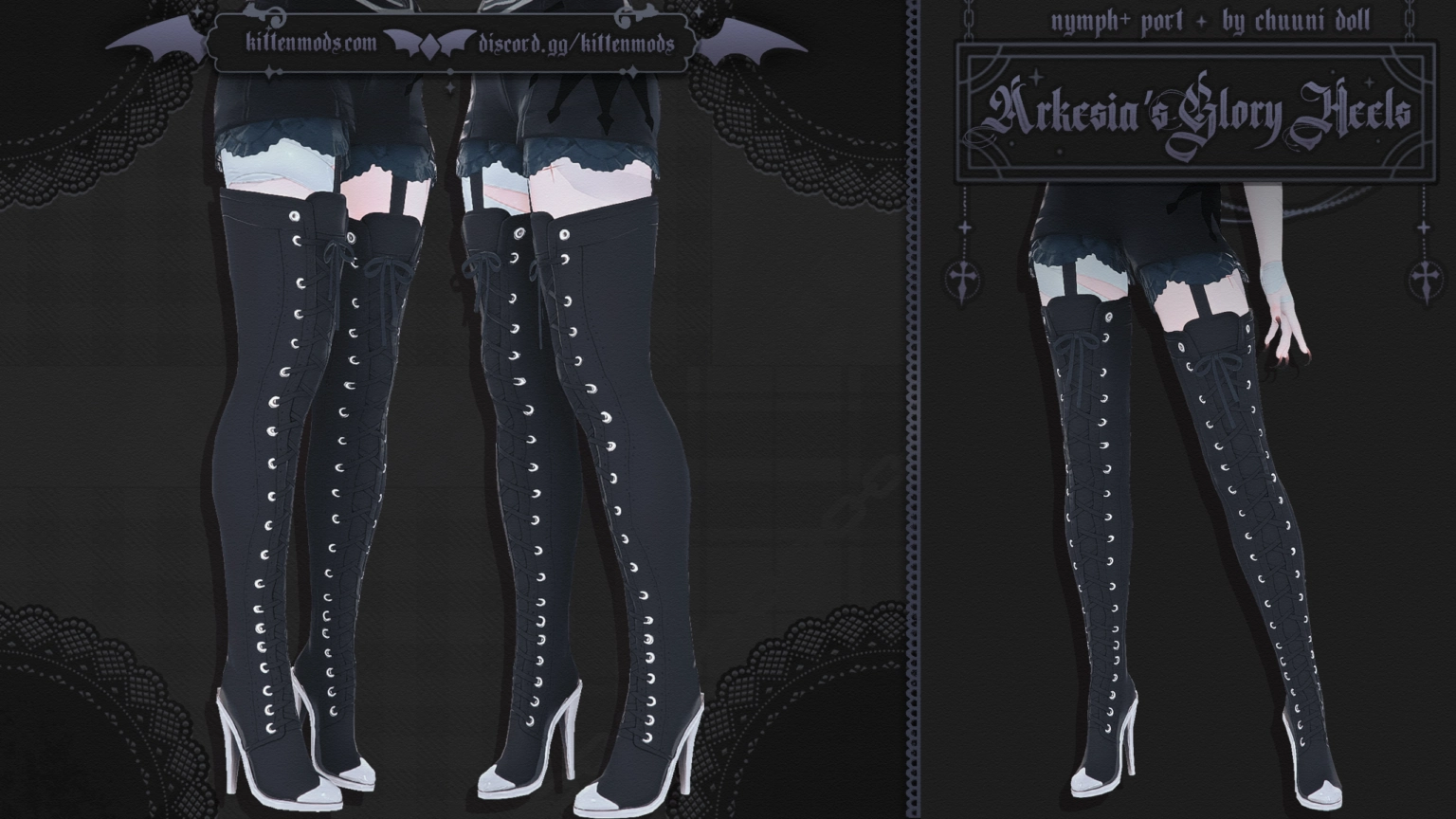 「✦Arkesia’s Glory Heels | Nymph+✦」