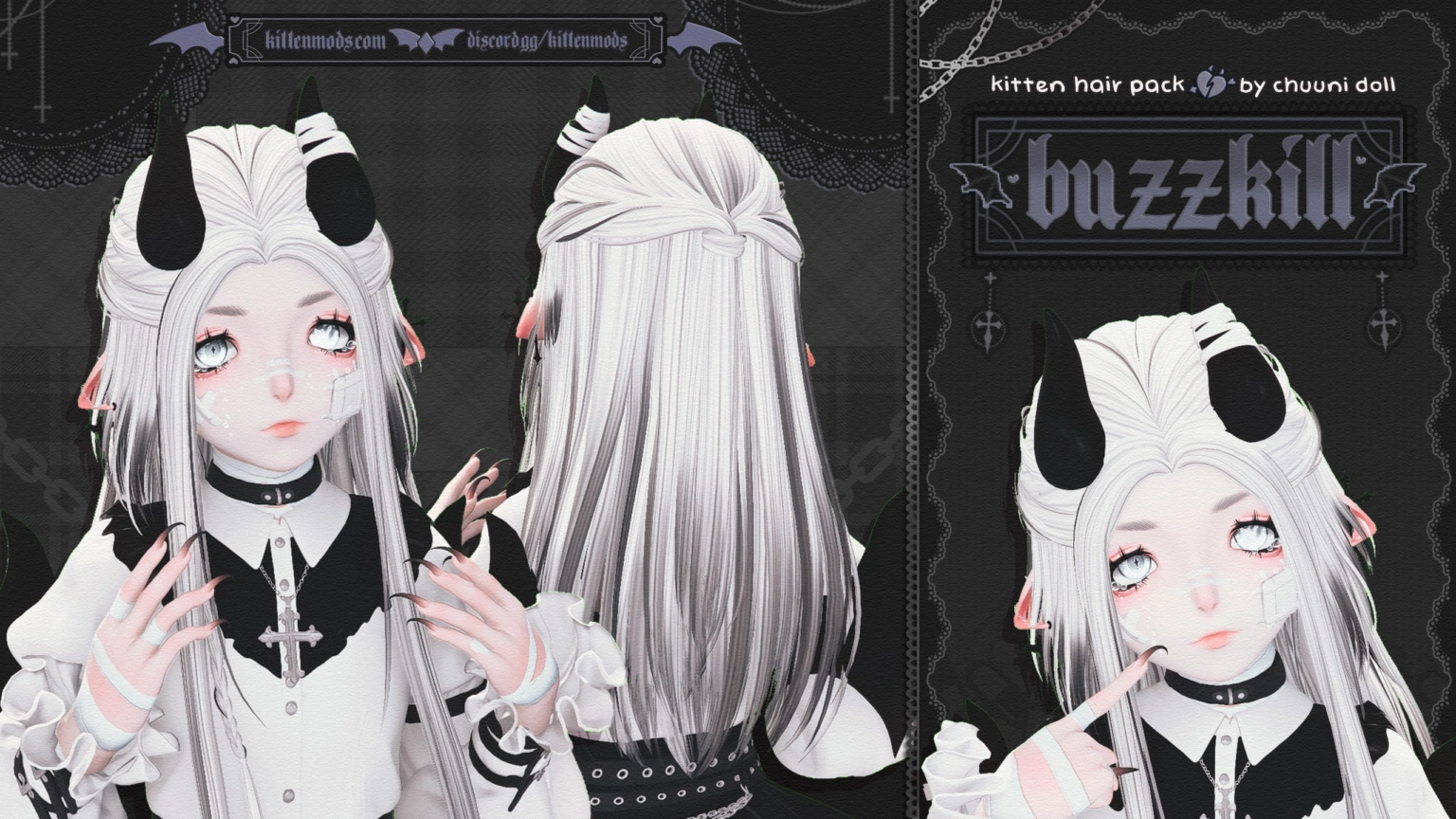 「✦Buzzkill Hair | For Kittens✦」