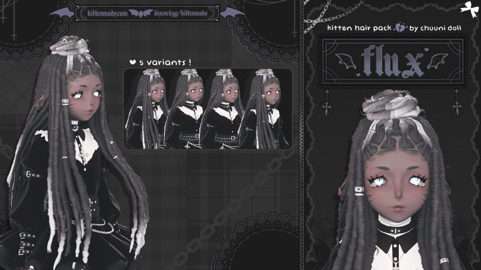 「✦Flux Hair | For Kittens✦」